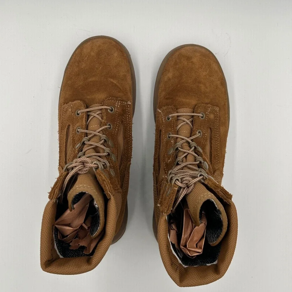 Belleville Mens FAFTW 7.5 WF Safe to Fly Military Flight Boots Coyote Brown 7.5W